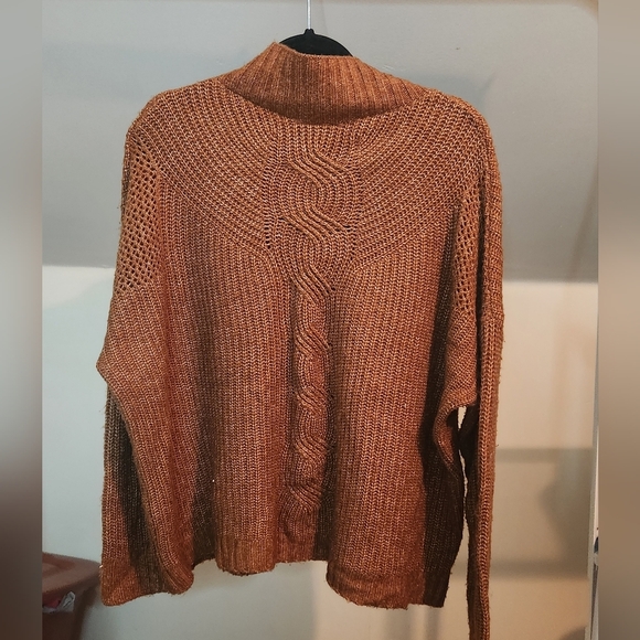 maurices- Bourbon mock neck sweater - Picture 2 of 8